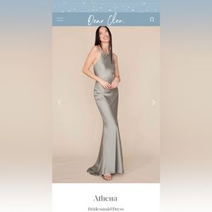 Dear Cleo Bridesmaids Dress - Athena - Fern